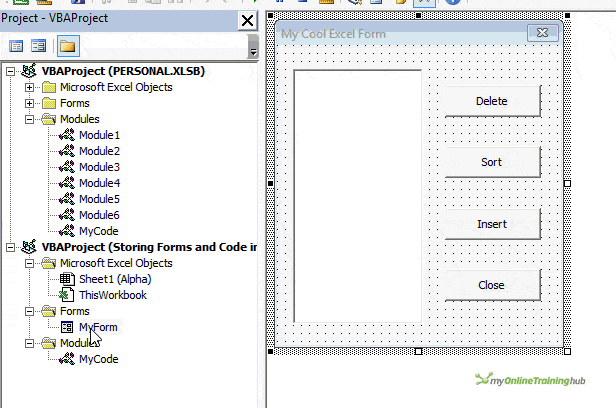 viewing form code