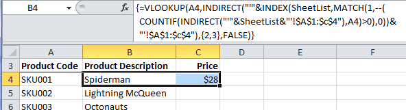 how to do vlookup in excel 2016 between two spreadsheets