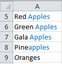 Excel COUNTIF text in a string using wildcards